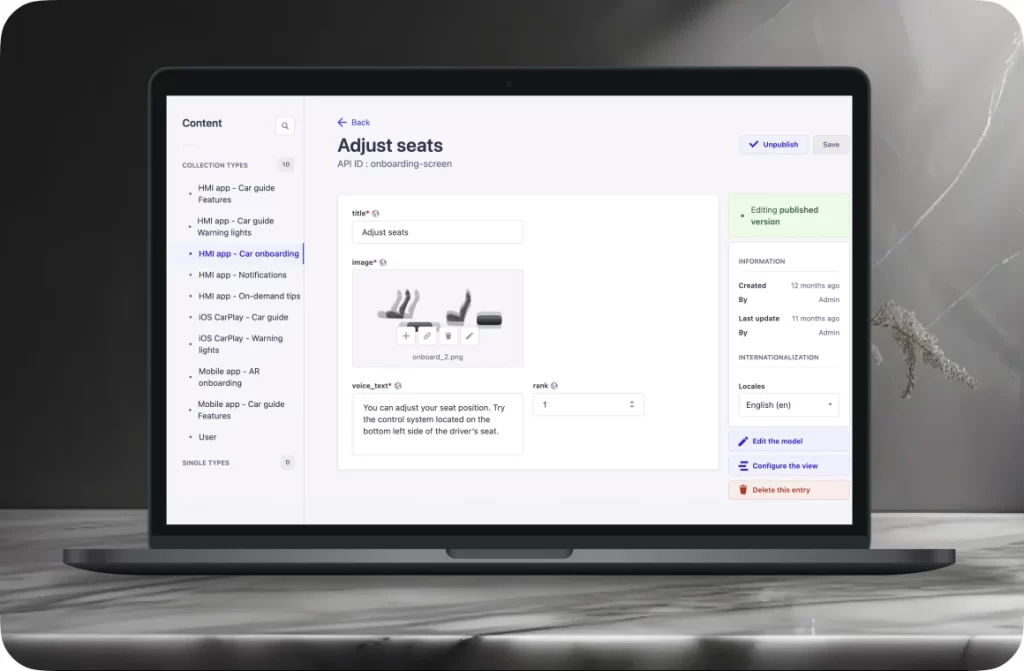 Content Management System by IVO